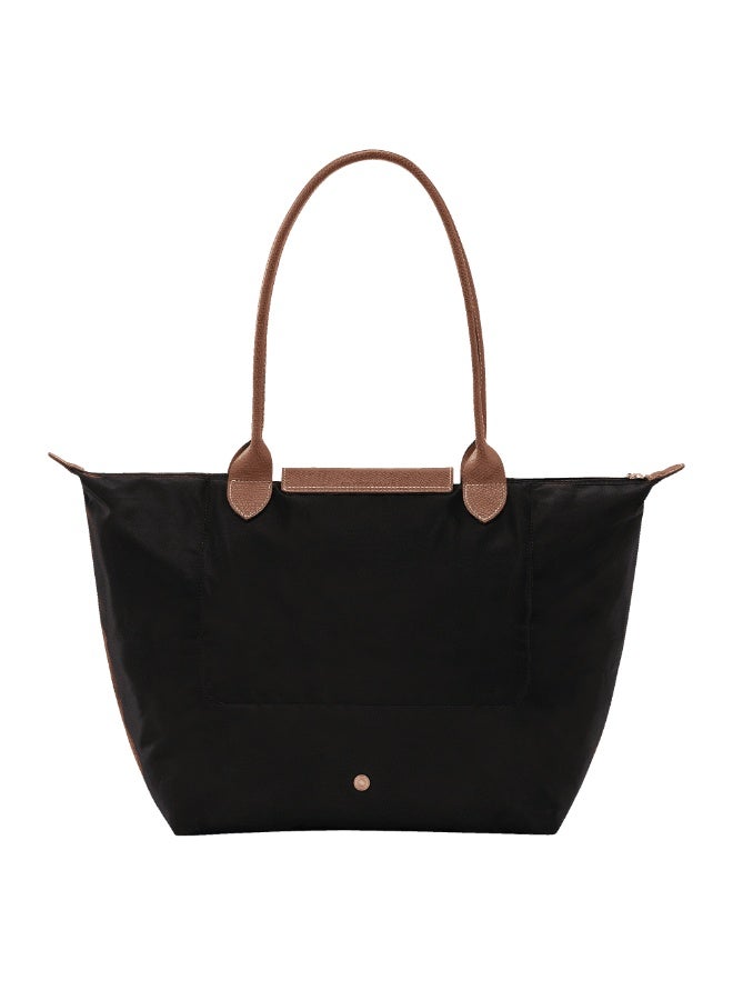 لونغ حقيبة لونشامب فرنسية نسائية عصرية متعددة الاستخدامات صغيرة كلاسيكية كبيرة باللون الأسود  التفصيل: - Image 5